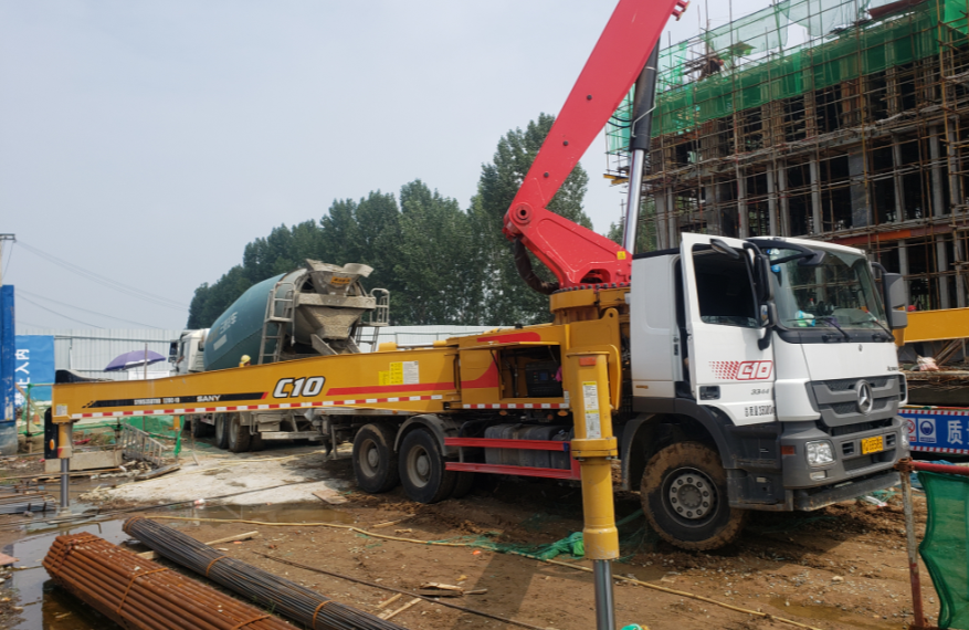 三一重工sym5350thb泵车图片大全_三一sym5350thb整