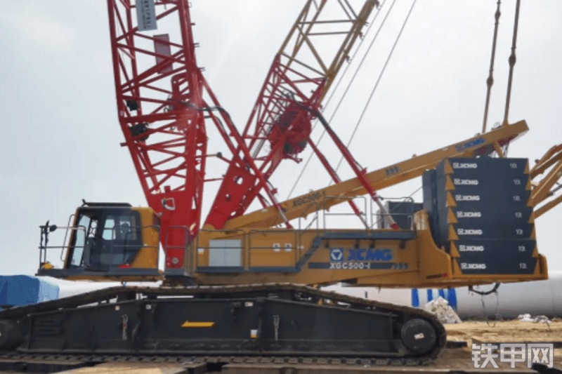 徐工XGC500-I起重机整机外观