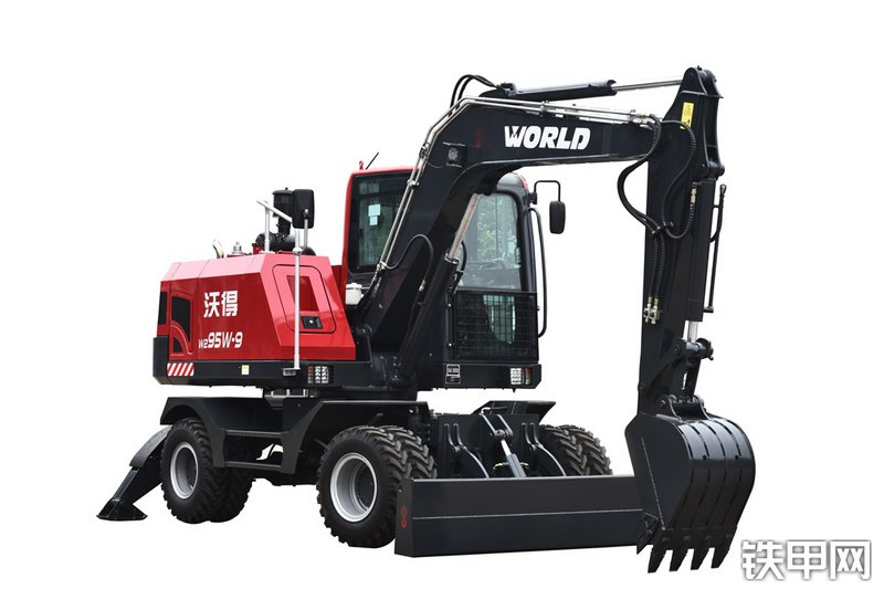 沃得重工W295W-9挖掘机整机外观