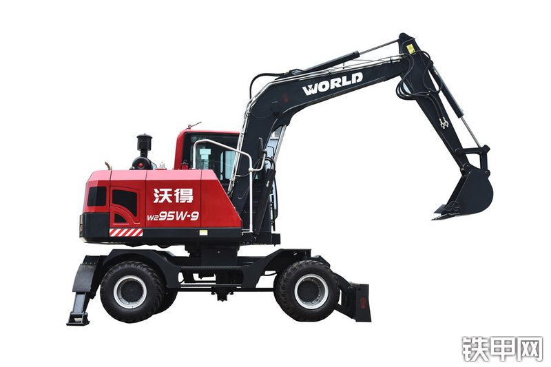 沃得重工W295W-9挖掘机整机外观