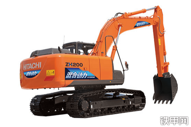 日立ZH200-5A挖掘机整机外观