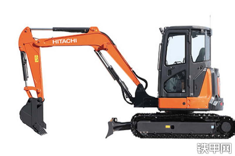 日立ZX55USR-5A挖掘机整机外观
