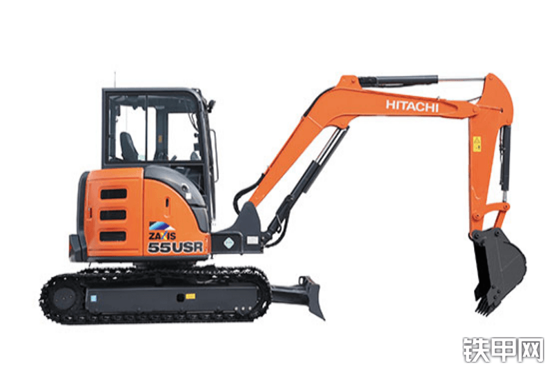 日立ZX55USR-5A挖掘机整机外观