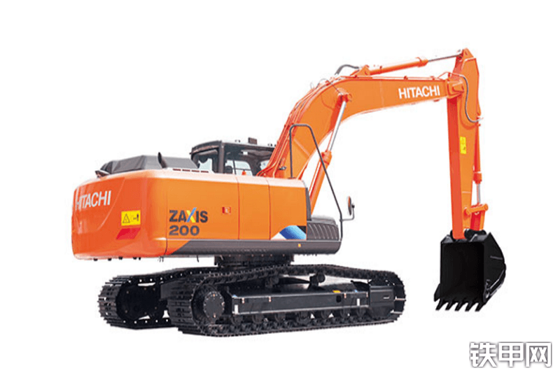 日立ZX200-5A挖掘机整机外观