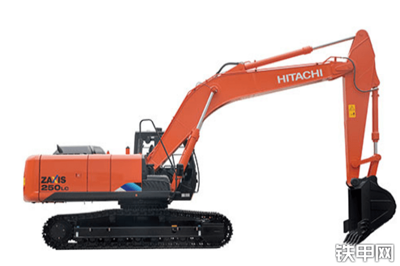 日立ZX250LC-5A挖掘机整机外观