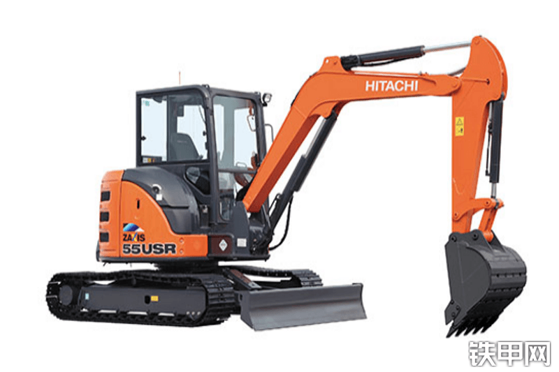 日立ZX55USR-5A挖掘机整机外观