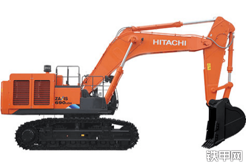 日立ZX690LCH-5A挖掘机整机外观