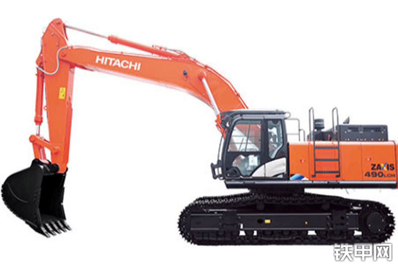 日立ZX490LCH-5A挖掘机整机外观