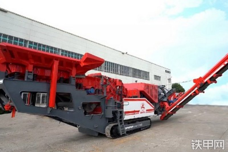 三一重工SCIM1213RC6移动破碎站整机外观