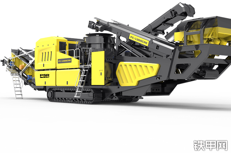 普石勒PC-1300CRE移动破碎站整机外观