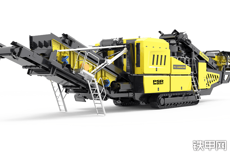 普石勒PC-1300CRE移动破碎站整机外观