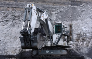 利勃海尔R9400矿用挖掘机整机外观