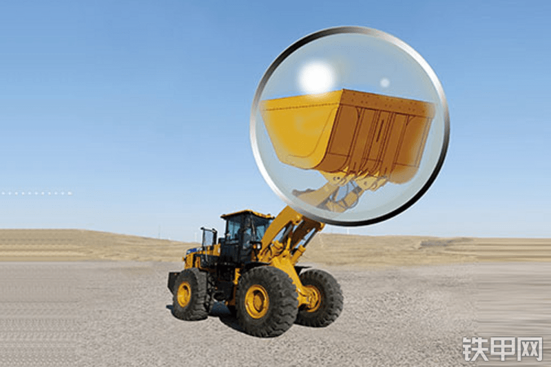 山工SEM660D轻物料斗装载机整机外观