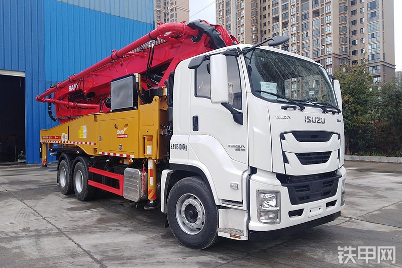 三一重工SYM5345THB 490C-8泵车整机外观