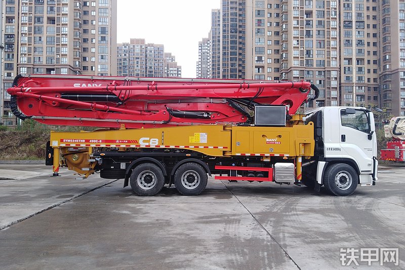 三一重工SYM5345THB 490C-8泵车整机外观