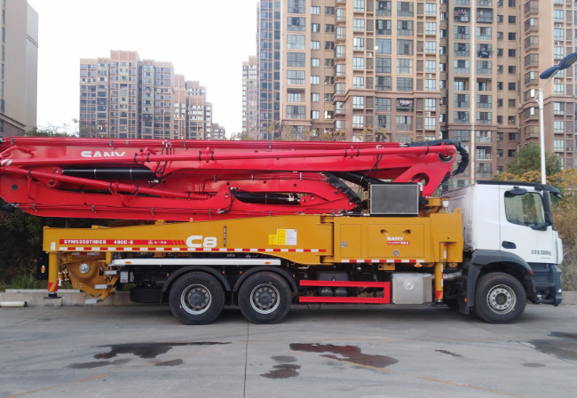 三一重工sym5359thbeb 490c-8泵车图片大全_三一sym5359thbeb490c8