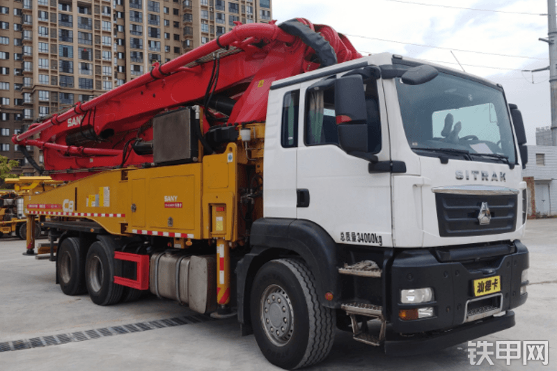 三一重工SYM5341THB 490C-8泵车整机外观