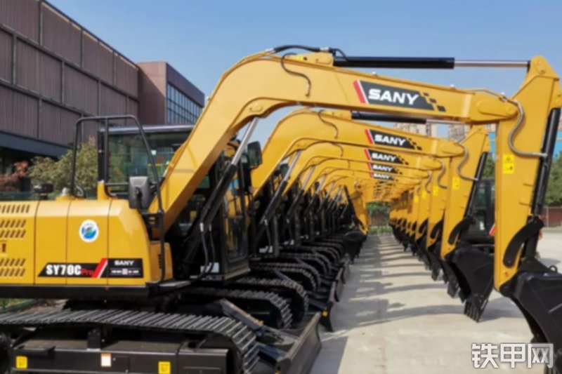 三一重工SY70C Pro挖掘机整机外观