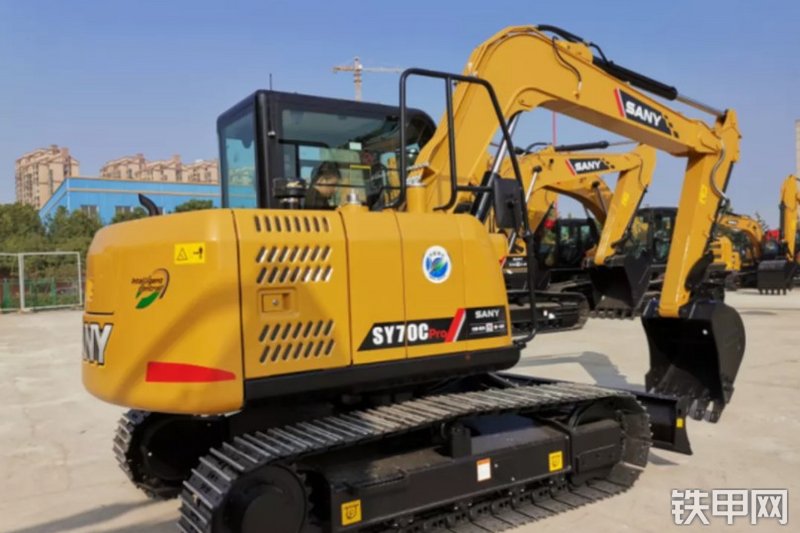 三一重工SY70C Pro挖掘机整机外观