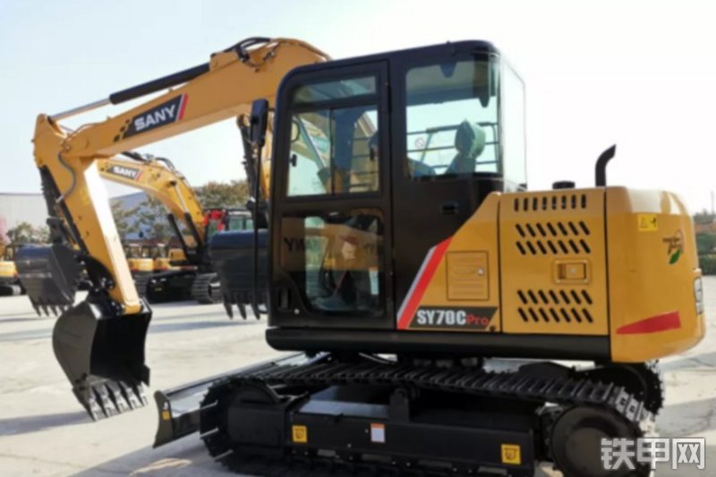 三一重工SY70C Pro挖掘机整机外观
