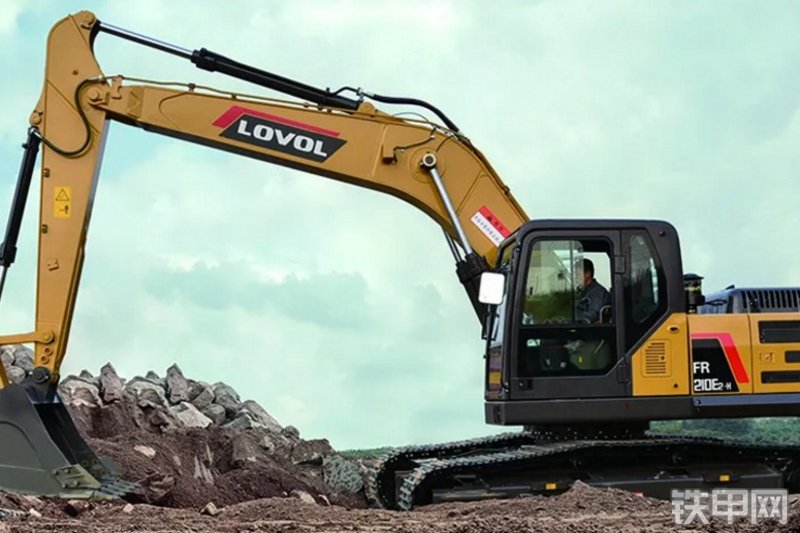 雷沃重工FR210E2-H挖掘机整机外观