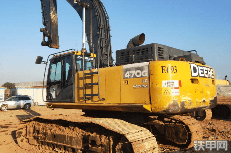 约翰迪尔470GLC挖掘机整机外观