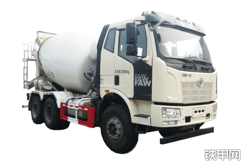 亚特重工TZ5250GJBCE6E搅拌运输车整机外观