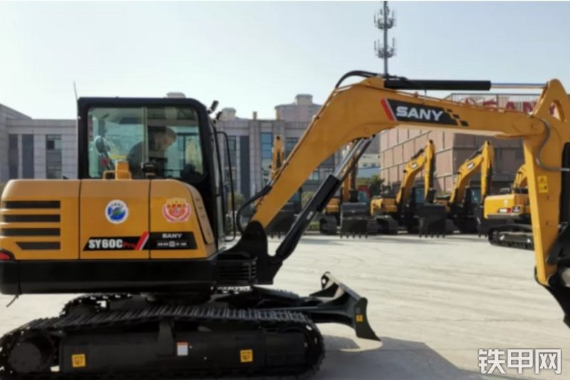 三一重工SY60C Pro挖掘机整机外观