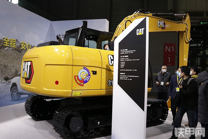 卡特彼勒CAT®313D2 GC 小型液压挖掘机展会( )