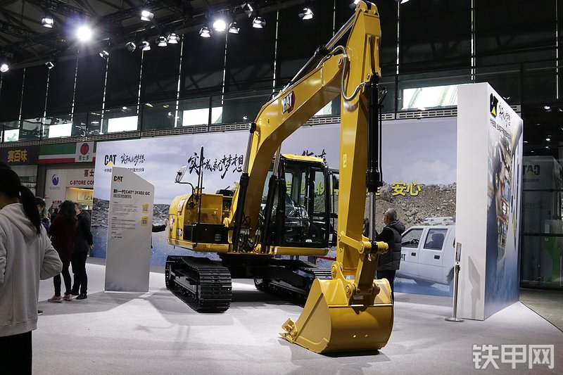 卡特彼勒CAT®313D2 GC 小型液压挖掘机展会( )