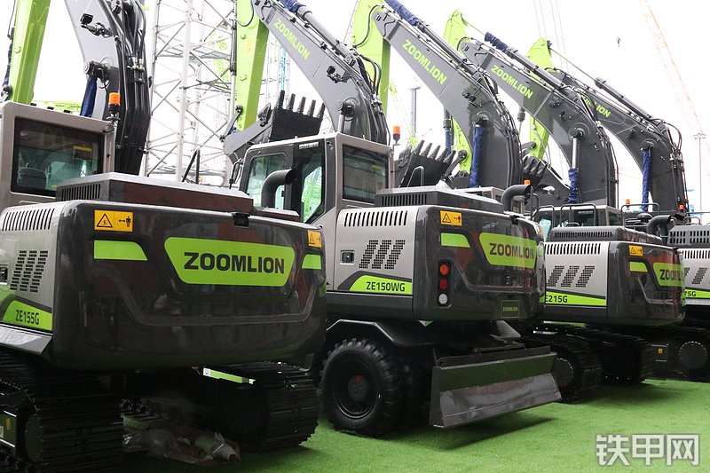 中联重科ZE150WG挖掘机整机外观