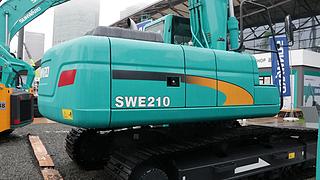 山河智能 SWE210挖掘机局部