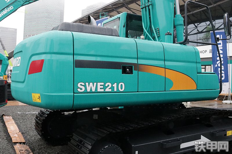 山河智能 SWE210挖掘机局部