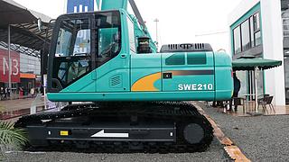 山河智能 SWE210挖掘机整机外观