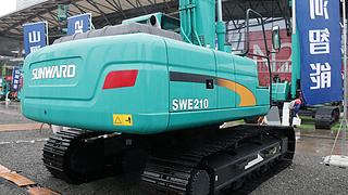 山河智能 SWE210挖掘机局部