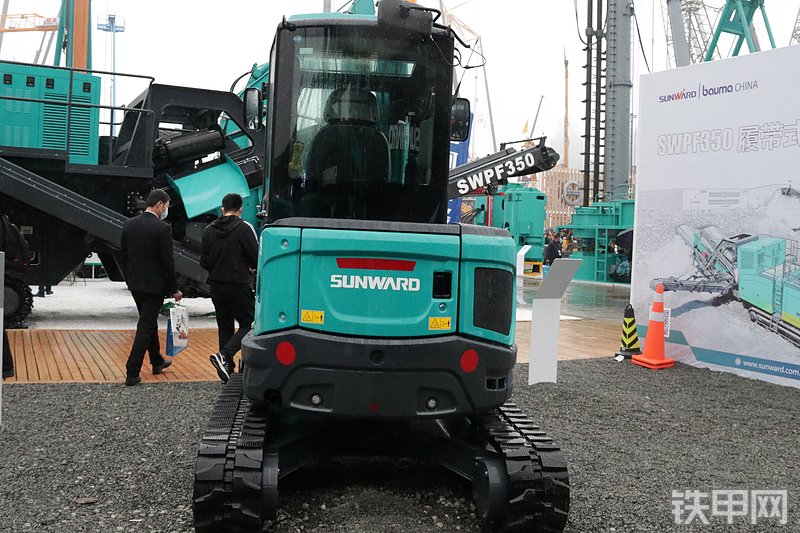 山河智能SWE35UF挖掘机展会( )