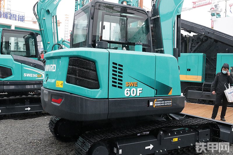 山河智能SWE60F-1挖掘机局部