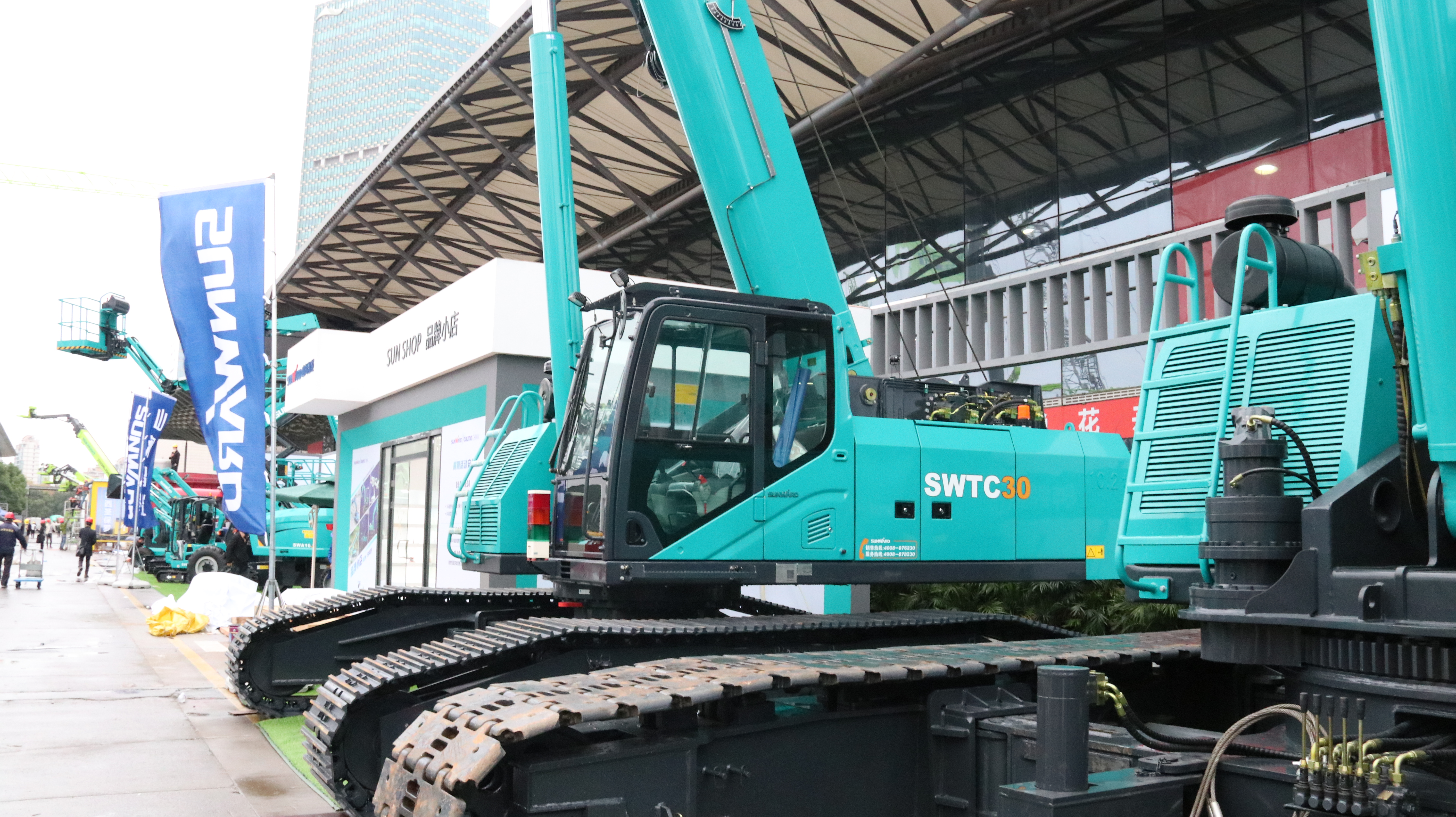 山河智能swtc30起重机