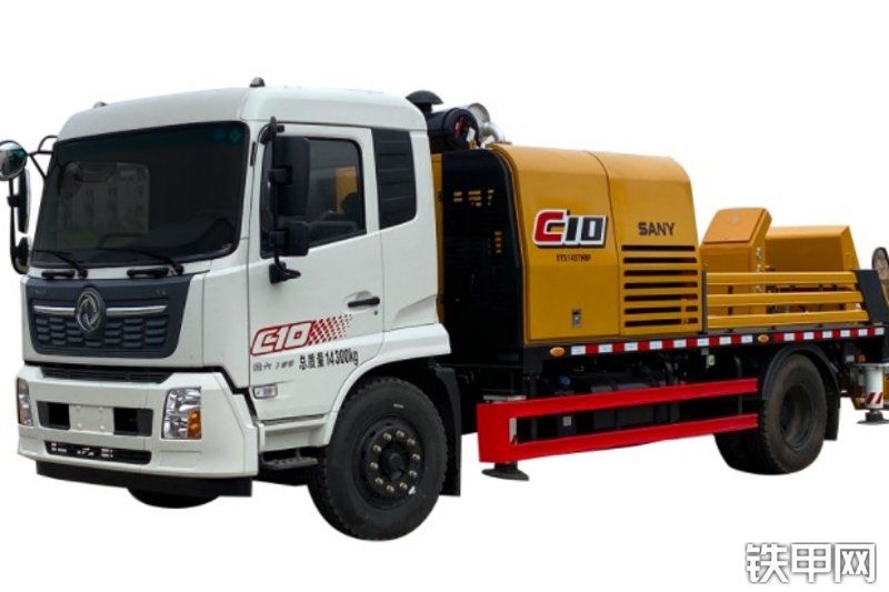 三一重工SY5145THBF-9025C-10S车载泵整机外观