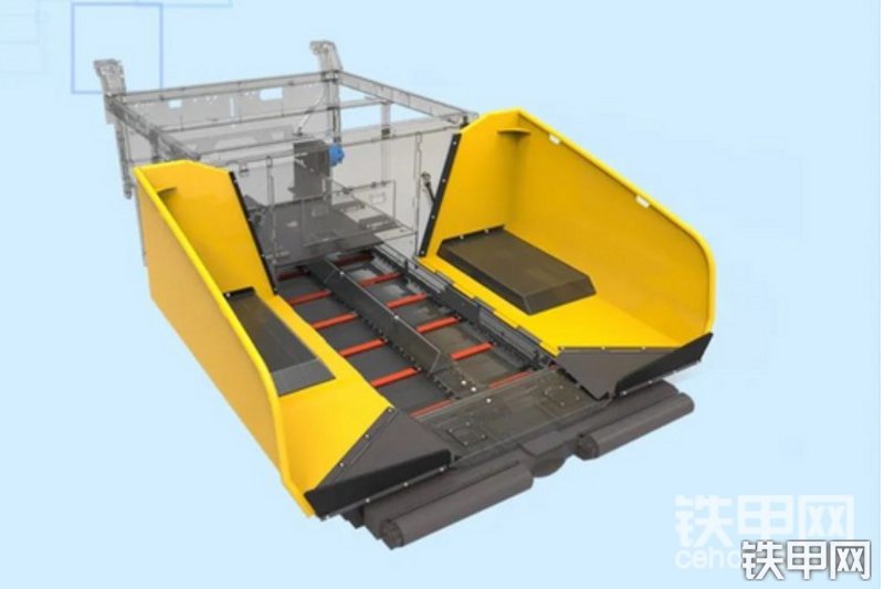 徐工RP1355T沥青摊铺机局部