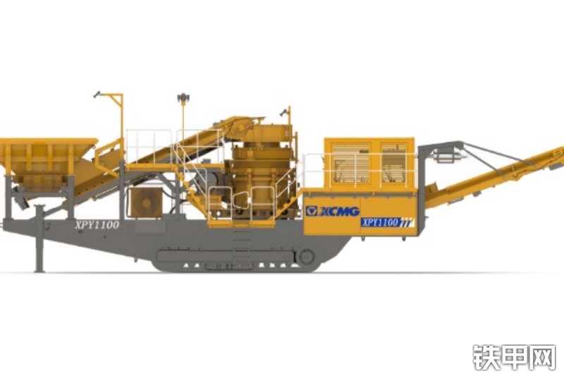 徐工XPY1100移动破碎站整机外观