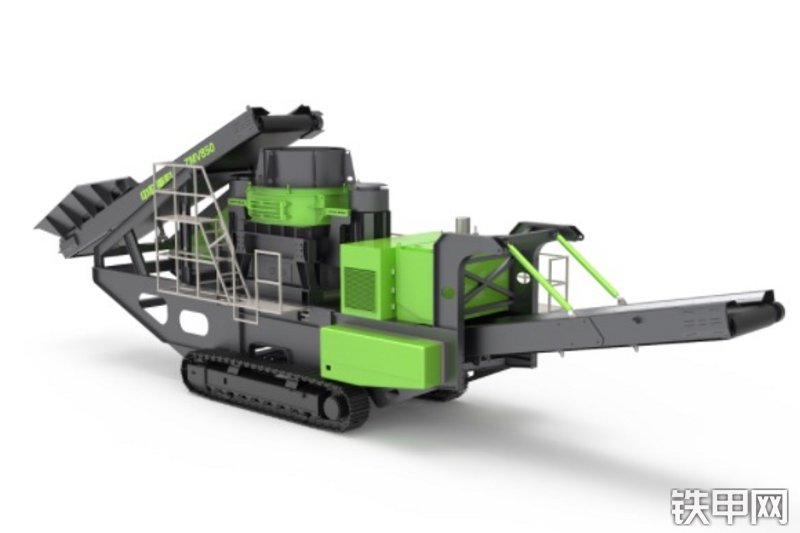 中联重科ZMV850移动破碎站整机外观