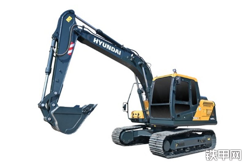 现代R130VS PRO挖掘机整机外观