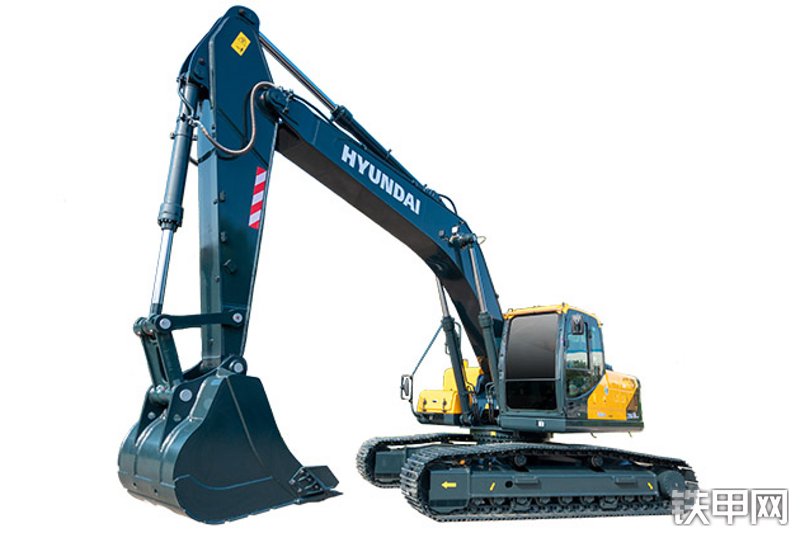 现代R245VS挖掘机整机外观
