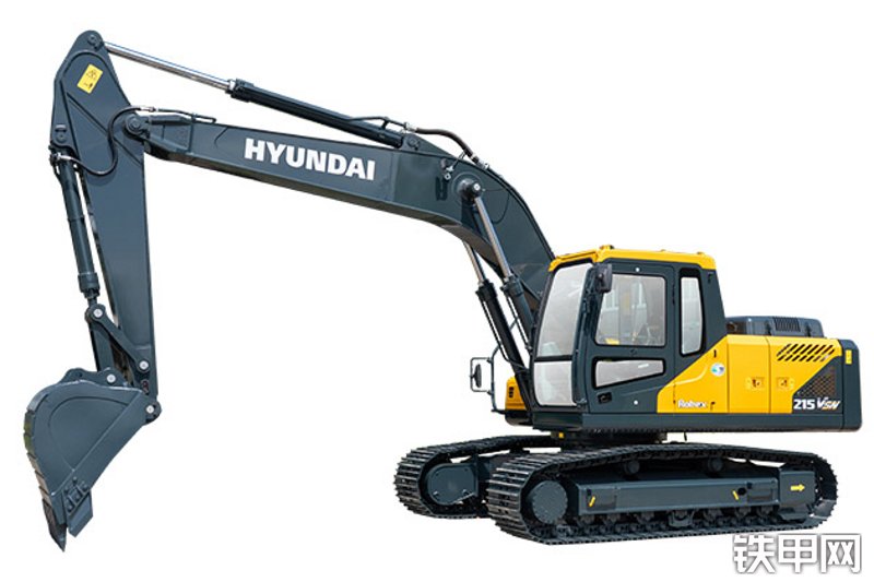 现代R205VSN挖掘机整机外观