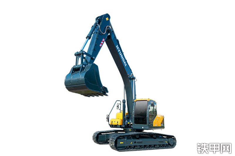 现代R245VS挖掘机整机外观