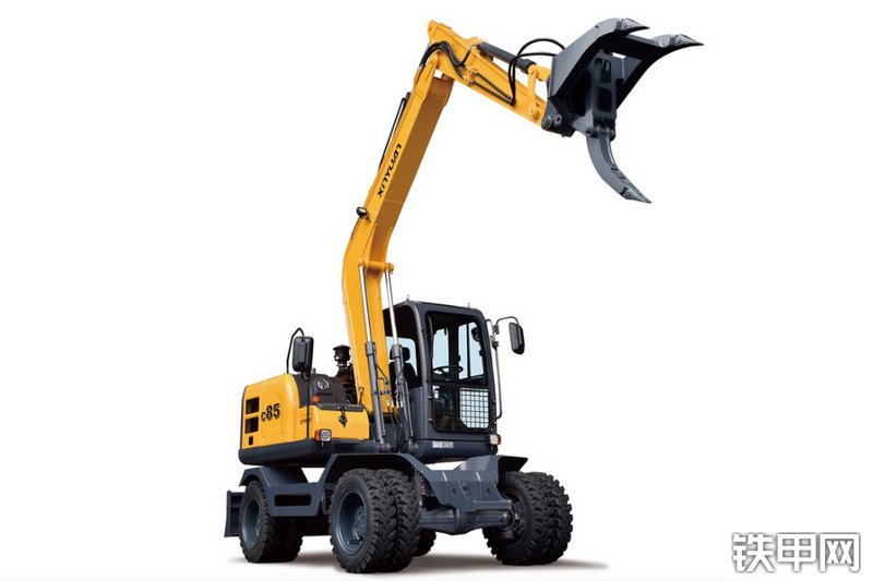 新源C85W加长臂挖掘机整机外观