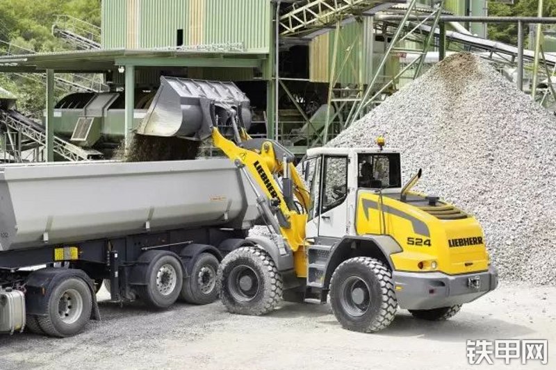 利勃海尔L524装载机整机外观