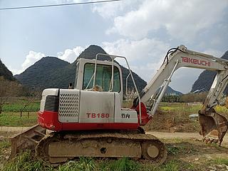竹内TB180S挖掘机整机外观
