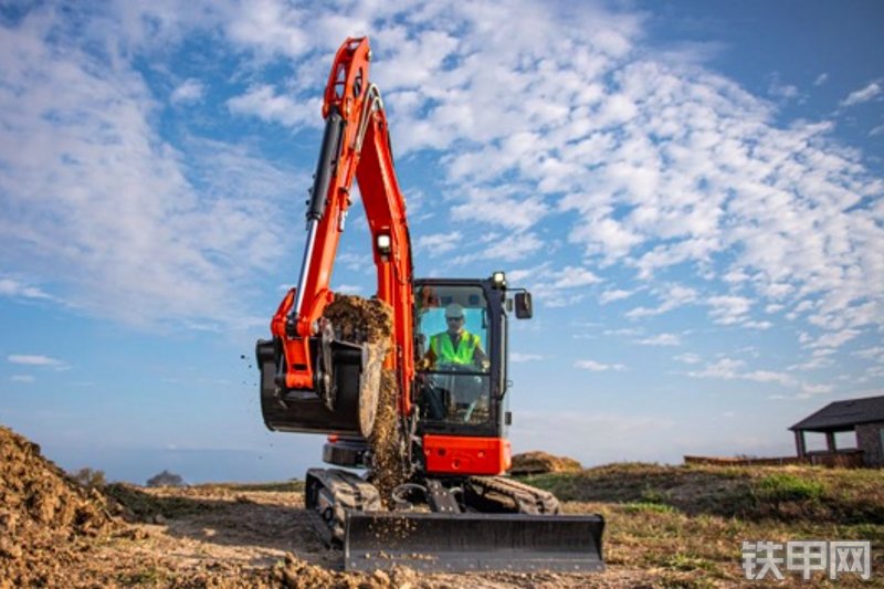 久保田KX057-5挖掘机整机外观